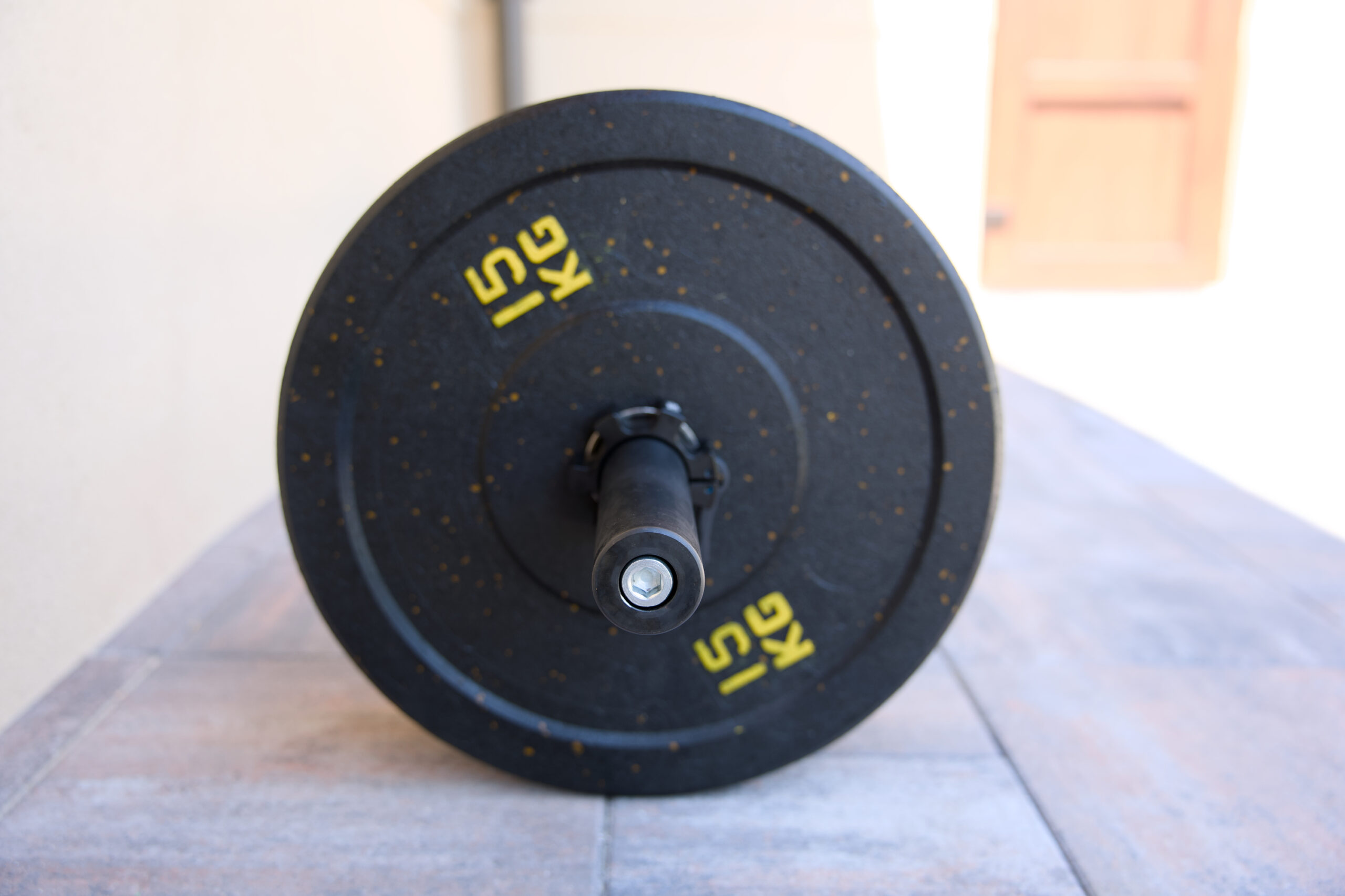 ALL BLACK HI-TEMP BUMPER KOMPLET UTEŽI 80KG z OLIMPIJSKO ČRNO PALICO 20kg - slika 2