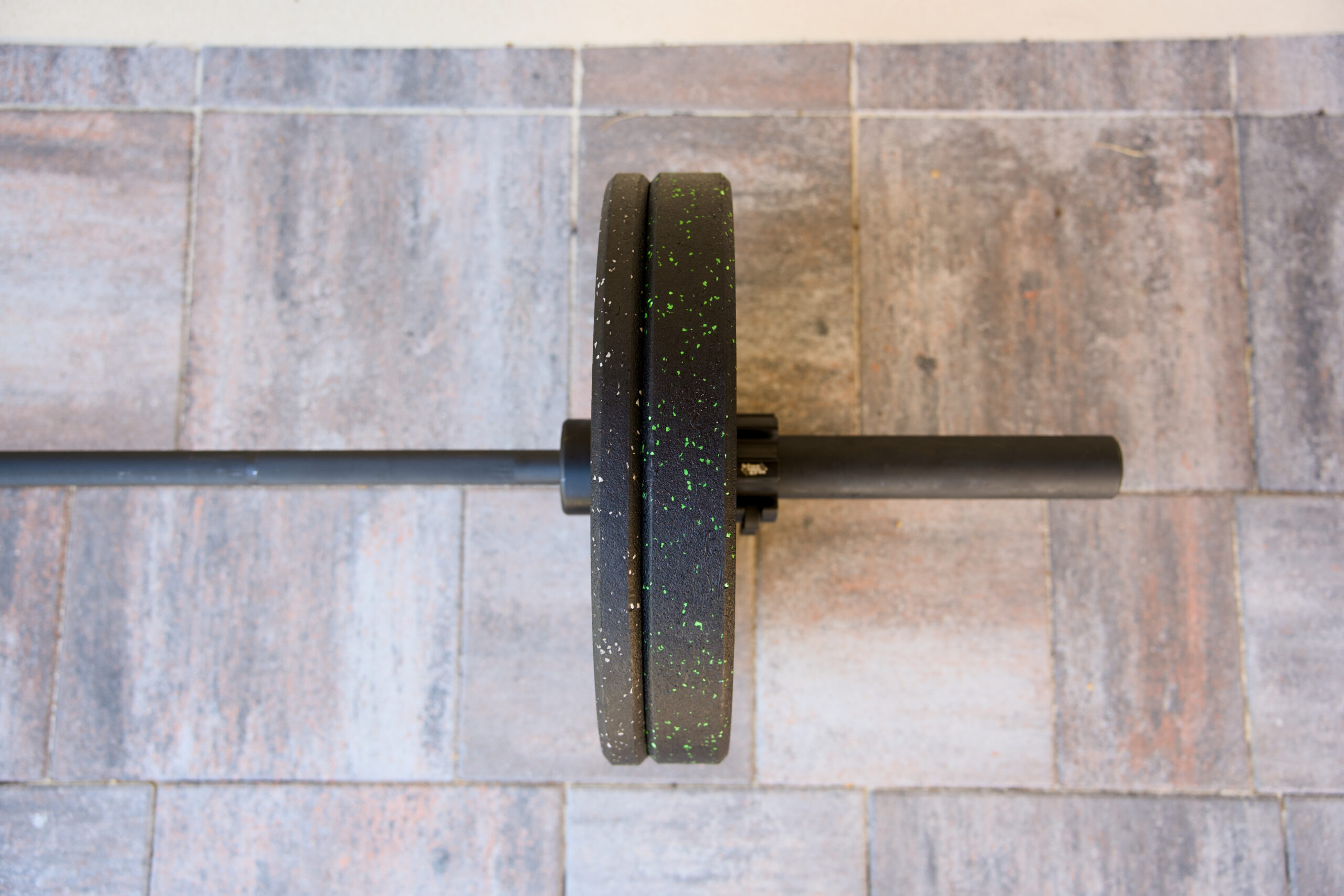 ALL BLACK HI-TEMP BUMPER KOMPLET UTEŽI 50KG z OLIMPIJSKO ČRNO PALICO 20kg - slika 3