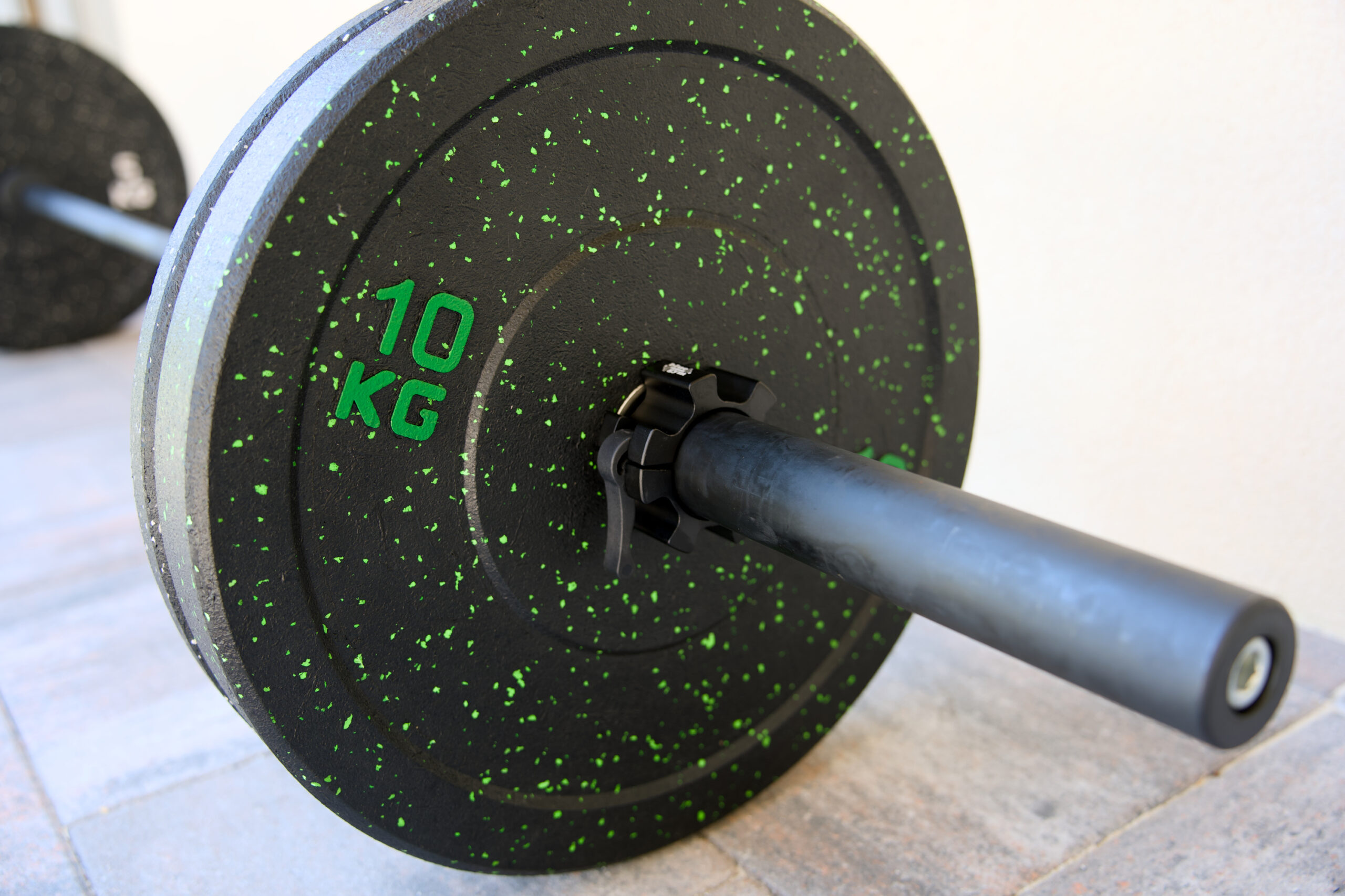 ALL BLACK HI-TEMP BUMPER KOMPLET UTEŽI 50KG z OLIMPIJSKO ČRNO PALICO 20kg - slika 8