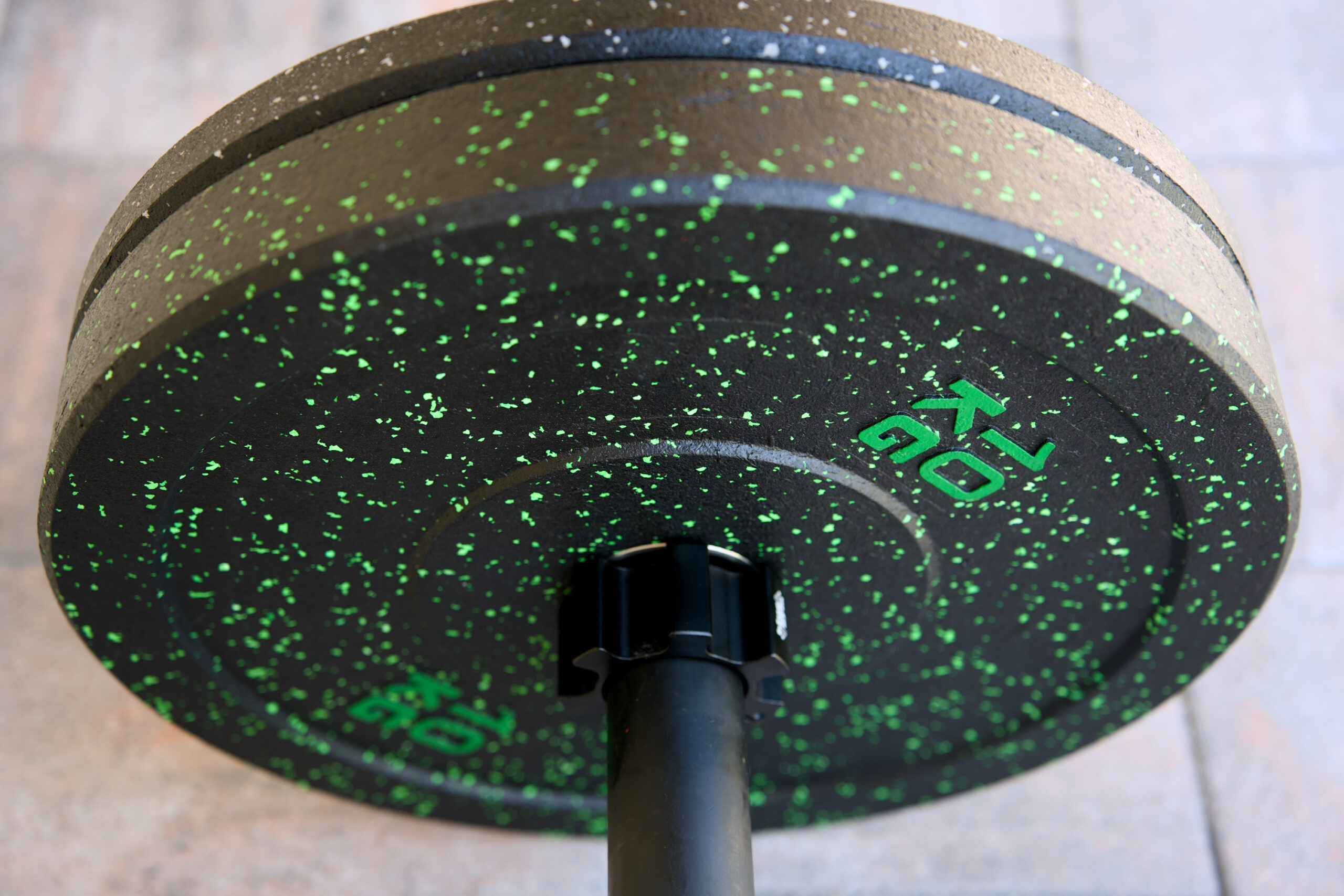 ALL BLACK HI-TEMP BUMPER KOMPLET UTEŽI 50KG z OLIMPIJSKO ČRNO PALICO 20kg - slika 5