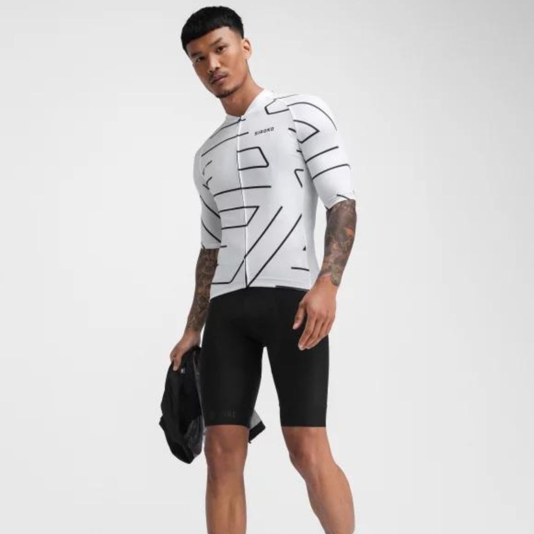 SIROKO M2 Dash - moška kolesarska majica s kratkimi rokavi