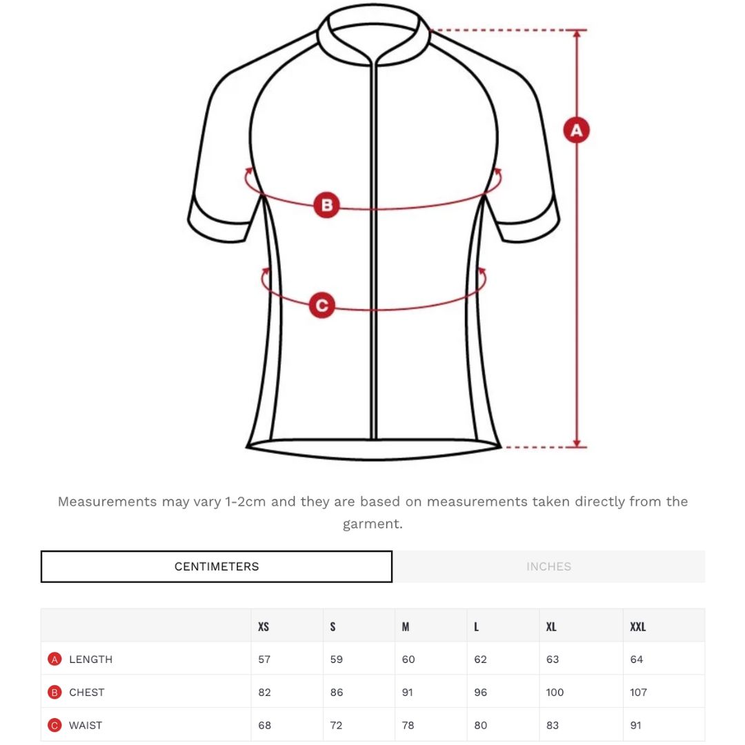 SIROKO M2 Dash - moška kolesarska majica s kratkimi rokavi