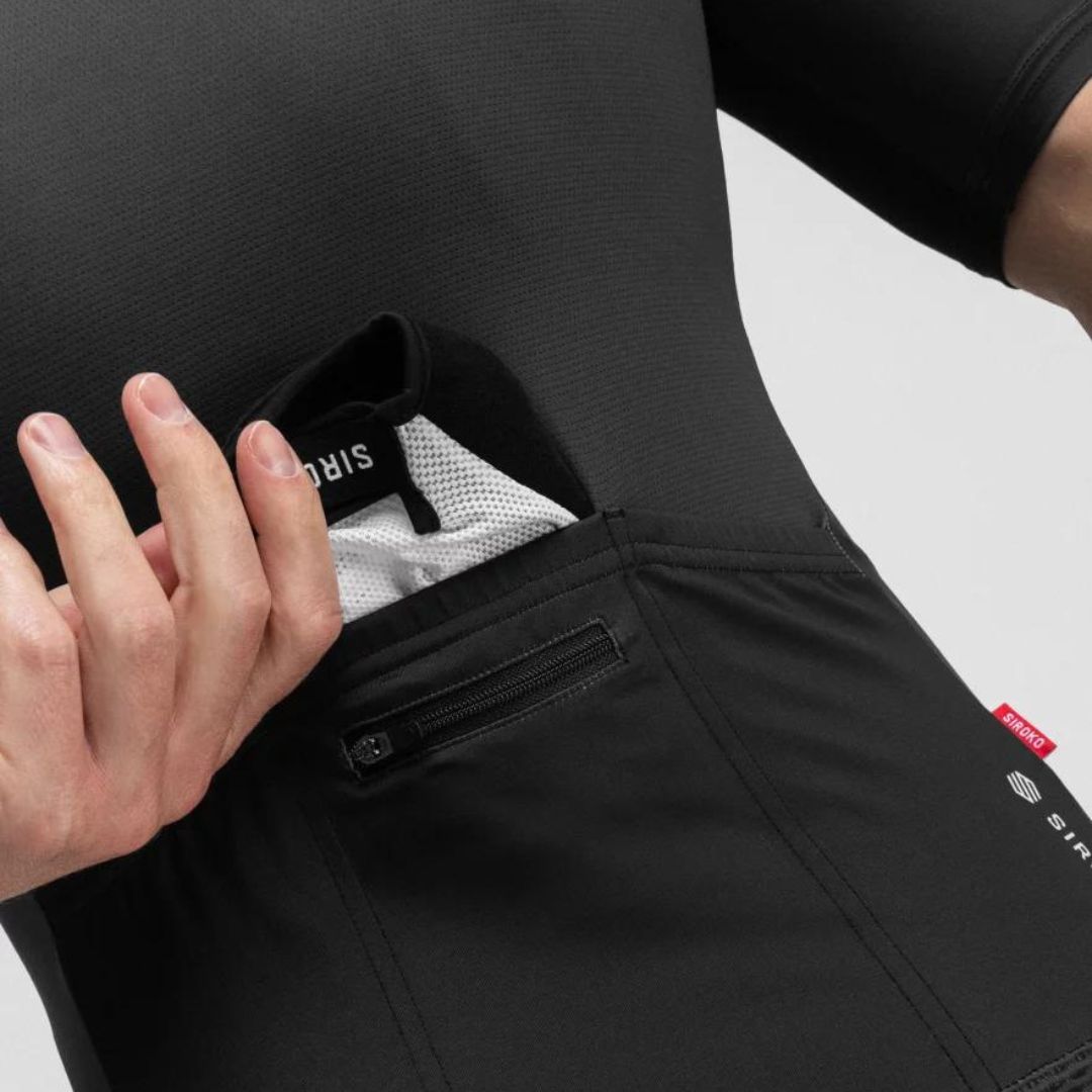 SIROKO M2 Slate - moška kolesarska majica s kratkimi rokavi