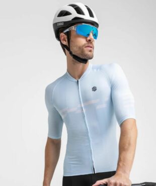 SIROKO M3 Tetris - moška ultralahka kolesarska majica s kratkimi rokavi