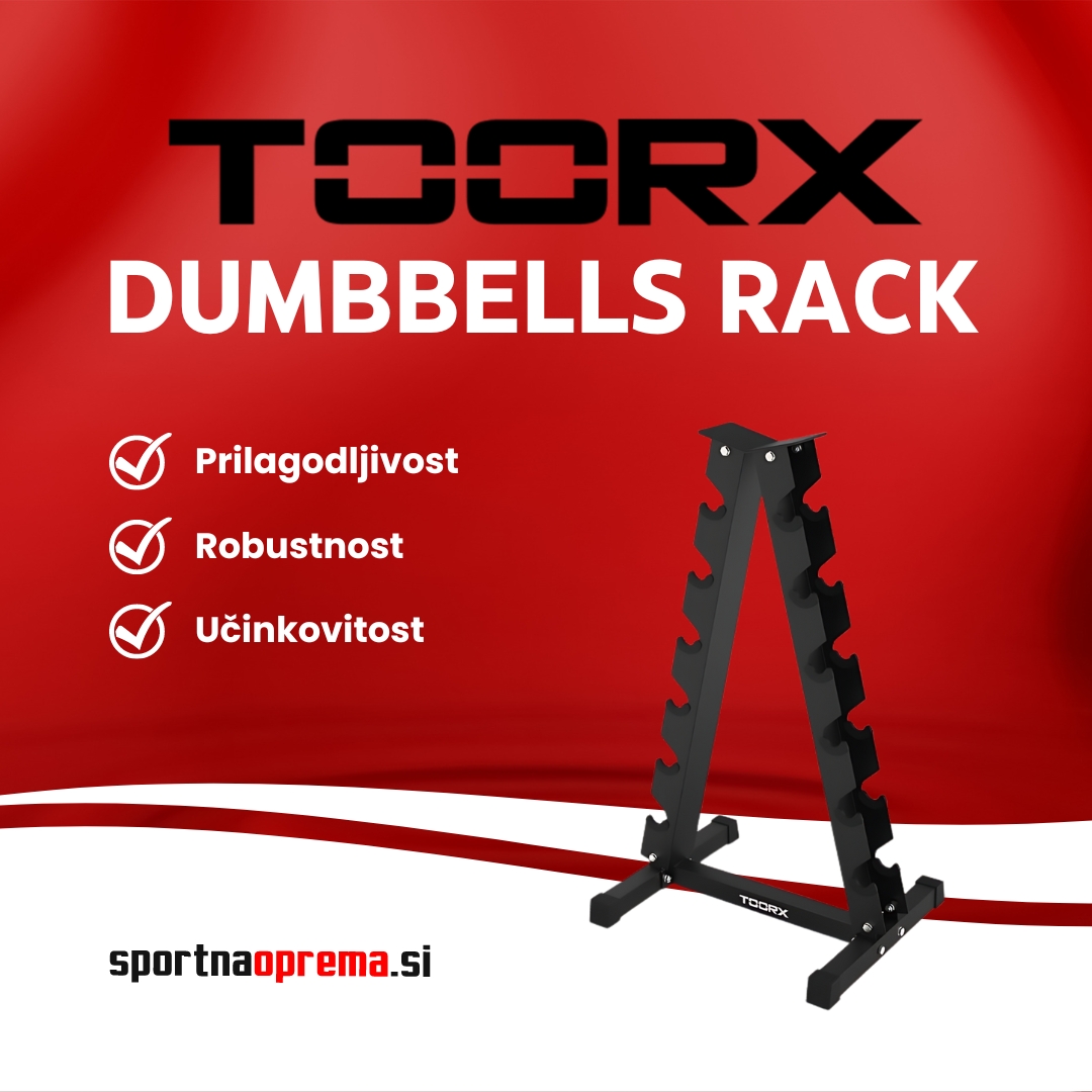 Toorx Dumbbells Rack 6 Pairs - stojalo za 6 parov enoročnih uteži