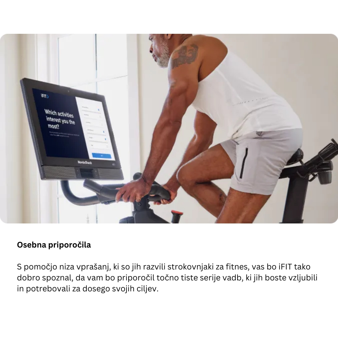iFit PRO - naročniška storitev za obdobje enega leta - za naprave NordicTrack in ProForm