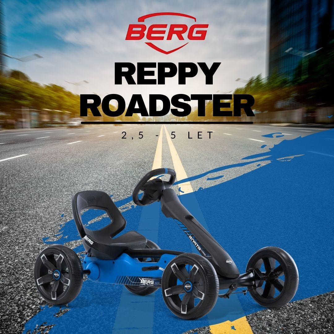 Berg Reppy Roadster - otroški gokart - 2,5-5 let