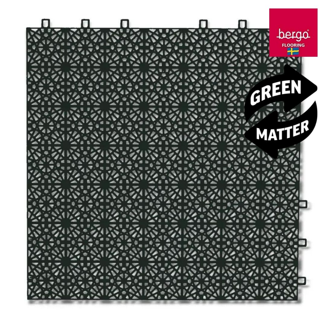 Bergo Ultimate PLUS™ by GreenMatter - Talne plošče - 38 x 38 cm - primerne za: različna športna igrišča, komercialne in javne površine