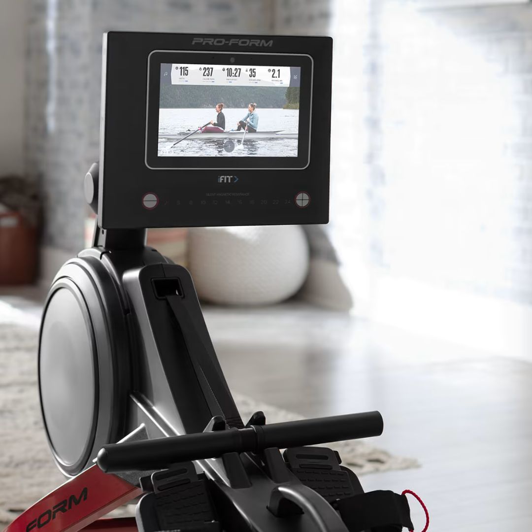 Pro-Form PRO R10 Rower - veslaška naprava na magnetni upor - možnost uporabe iFit - Vaša pot do vrhunske forme