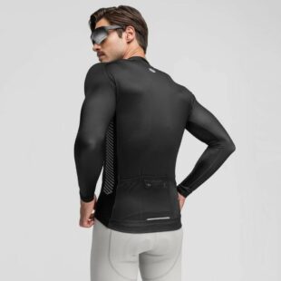 SIROKO M2 Mystic - moška oprijeta kolesarska majica z dolgimi rokavi