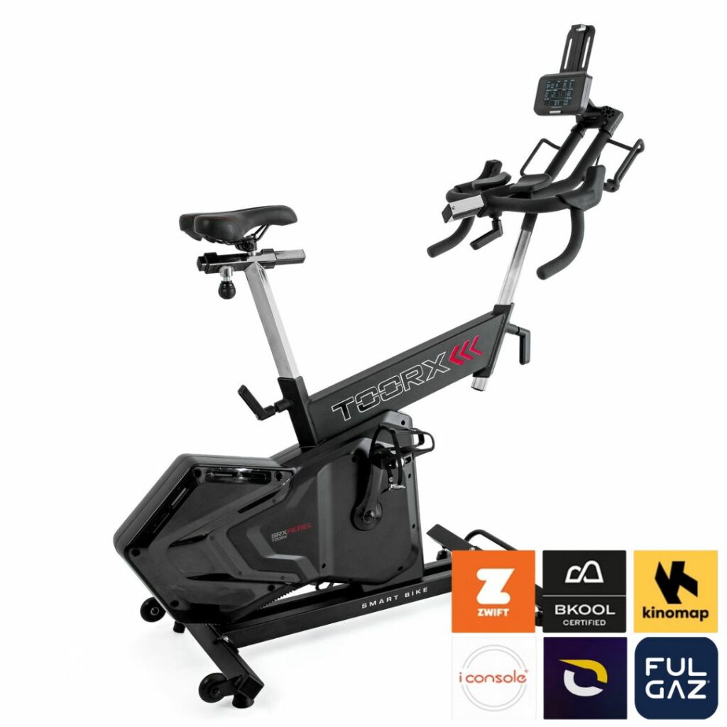 Toorx SRX REBEL pametno sobno dirkalno kolo - do 2000 Vatov - nova definicija svobode in realizma pri notranjem kolesarjenju!