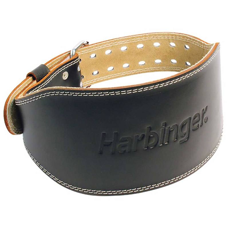 Harbinger 6" Padded Leather Belt - še močnejša opora za tvoj trening!