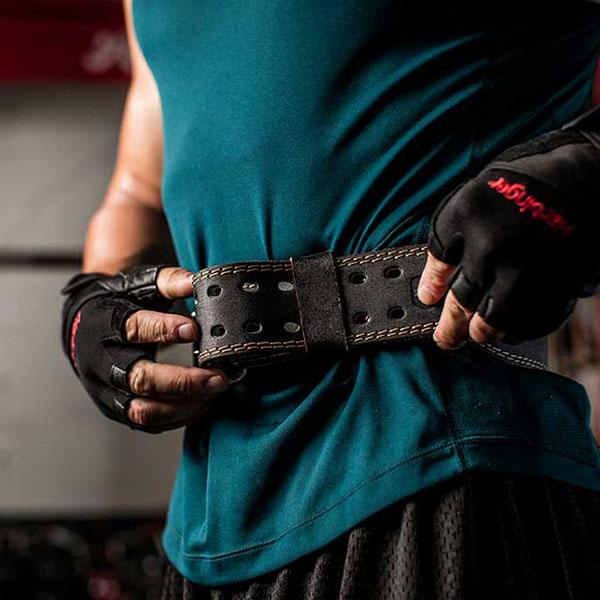 Harbinger 6" Padded Leather Belt - še močnejša opora za tvoj trening!