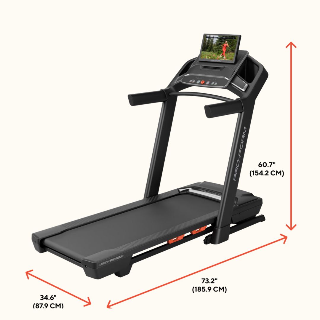 ProForm Carbon Pro 9000 - 3,6 CHP - 16" HD TFT - možnost uporabe iFit - premaknite svoje meje doma