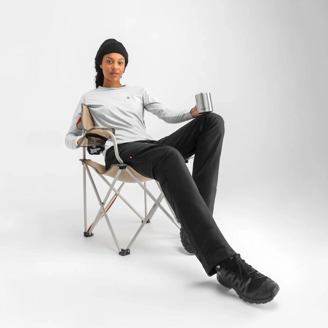 SIROKO Ascend - ženska pohodniška majica z dolgimi rokavi -