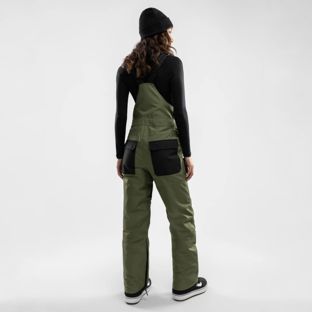 SIROKO B1 Klosters-W ženske smučarske hlače z naramnicami - vodoodporne in zračne