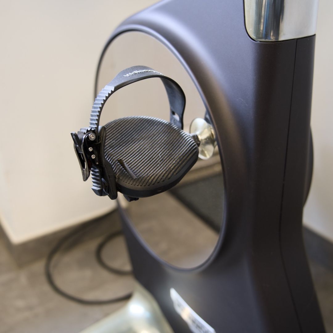 Technogym Recline Personal sobno kolo v uporabi, Technogym Recline Personal zaslon na dotik, Technogym Recline Personal tehnične specifikacije