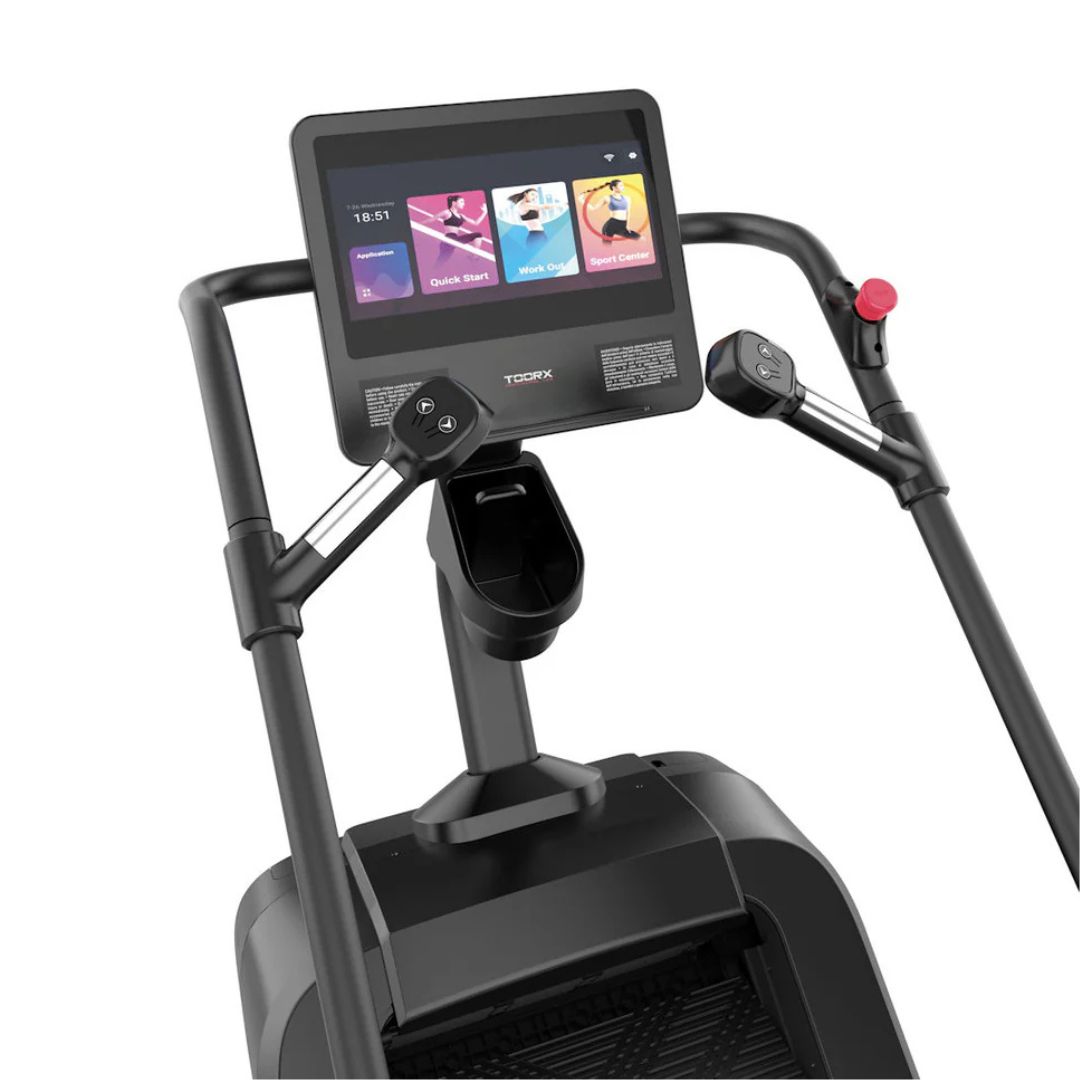 Toorx CLX-8000 TFT | Profesionalni stopniščni trener z multimedijsko podporo