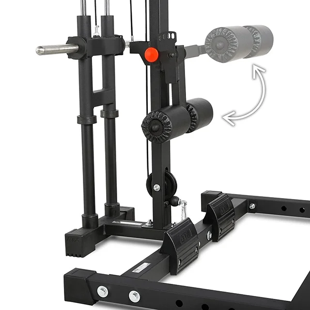 ATX Half Rack 620 s Plate Loaded postajo za potege – profesionalna vadbena postaja