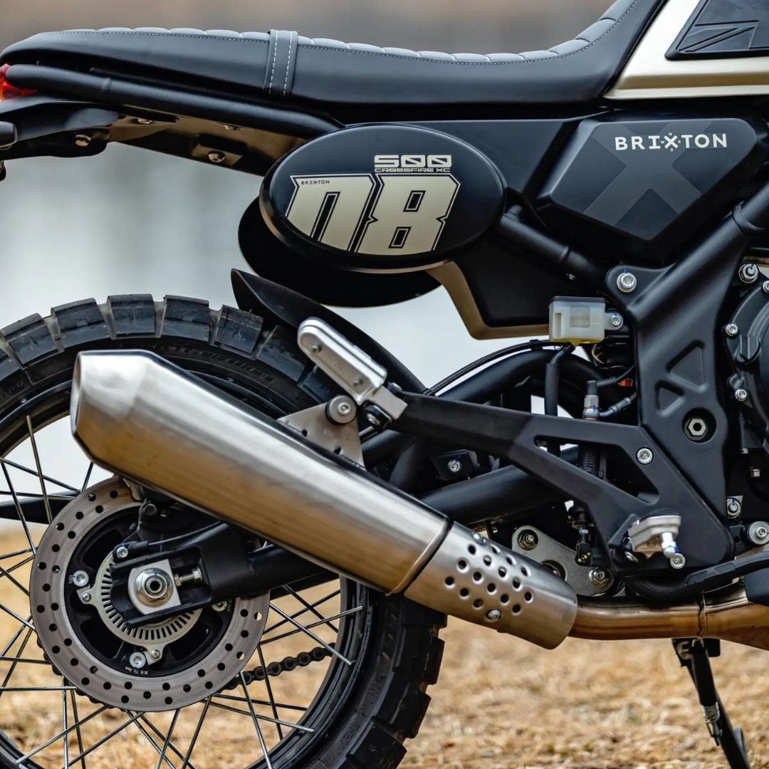 Nastavljivo KYB vzmetenje na Crossfire 500 XC, pripravljeno za terenske izzive