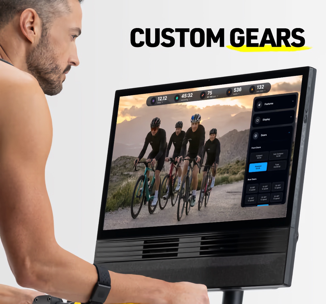 NordicTrack Tour de France Indoor Bike – dirkalno sobno kolo s 24-palčnim HD zaslonom in iFIT tehnologijo za realistično vadbo