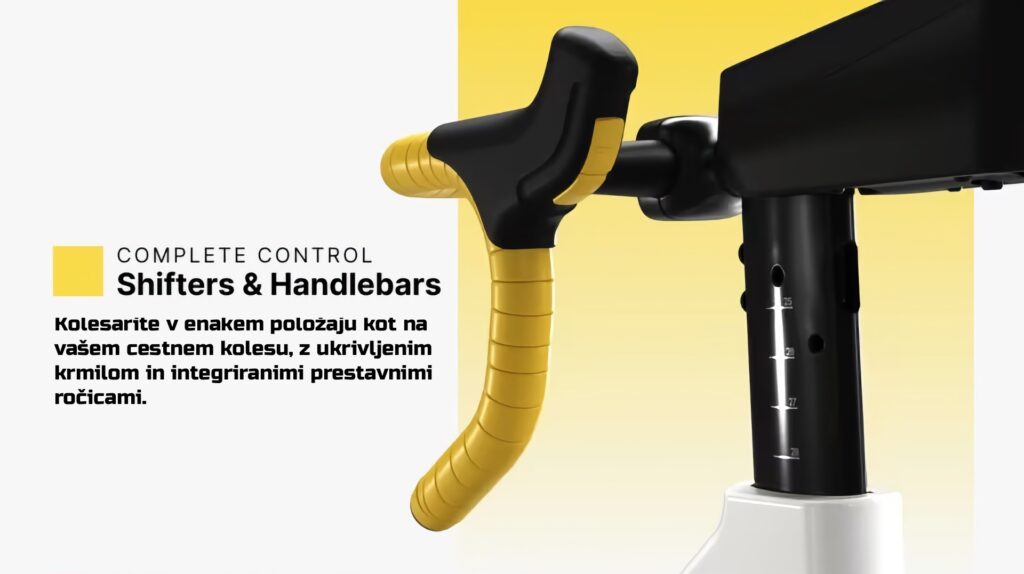 NordicTrack Tour de France Indoor Bike – dirkalno sobno kolo s 24-palčnim HD zaslonom in iFIT tehnologijo za realistično vadbo