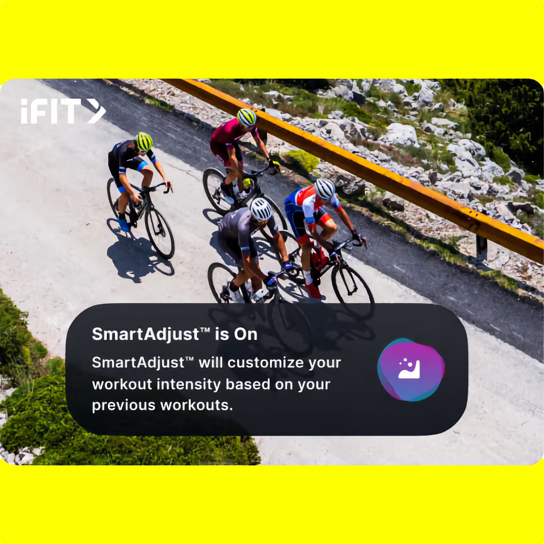 NordicTrack Tour de France Indoor Bike – dirkalno sobno kolo s 24-palčnim HD zaslonom in iFIT tehnologijo za realistično vadbo