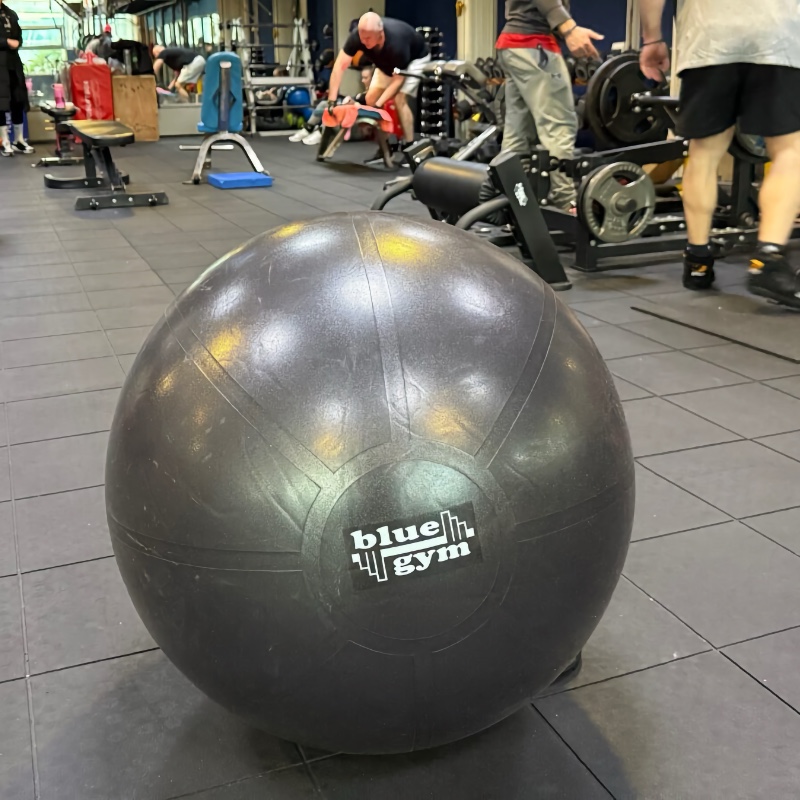 Heavy Duty Pilates žoga – črna žoga za vadbo, sedenje in rehabilitacijo (55 cm, 65 cm, 75 cm)