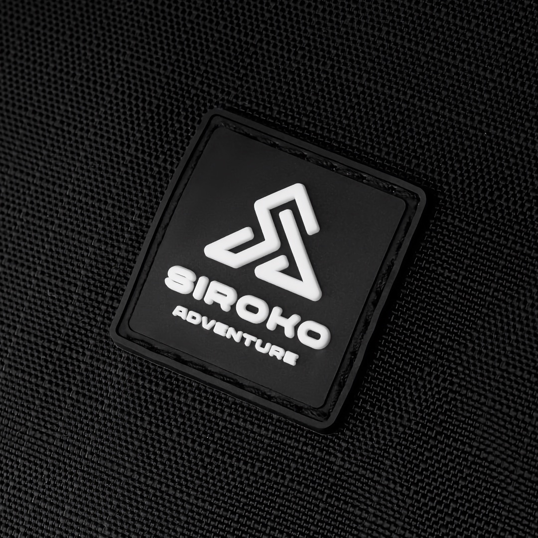 Weddell 35 Black pohodniški nahrbtnik – 35L črn nahrbtnik za pohodnike z vodoodporno prevleko