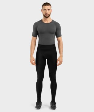 SIROKO Core Speed moške termo kolesarske pajkice – črne, zračne, podložene za zimske razmere