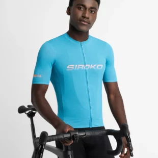 SIROKO M8 Environs moška kolesarska mrežasta majica, zasnovana za maksimalno zračnost in udobje v vročih pogojih