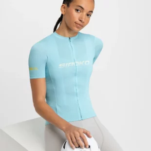 SIROKO M8 Habitat ženska kolesarska mrežasta majica, zasnovana za maksimalno zračnost in udobje v vročih pogojih