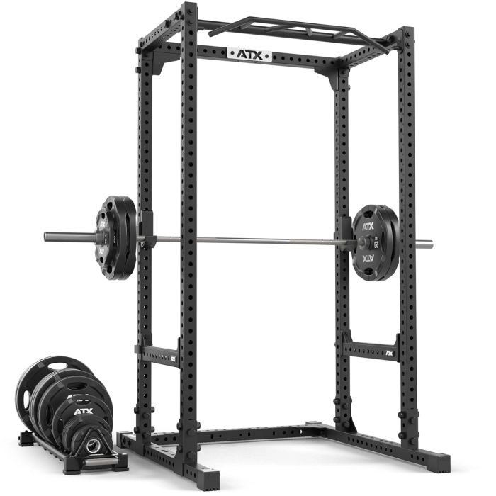ATX Power Rack Series 600 fitnes kletka – profesionalno stojalo v dveh višinah za domačo in profesionalno uporabo