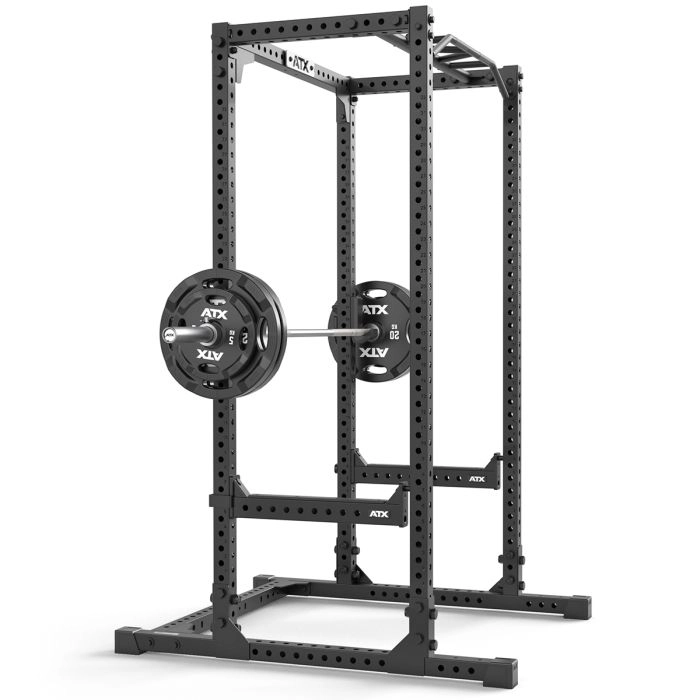 ATX Power Rack Series 600 fitnes kletka – profesionalno stojalo v dveh višinah za domačo in profesionalno uporabo