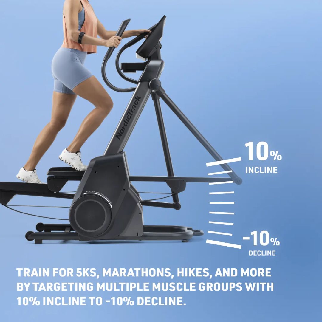 NordicTrack X16 Elliptical – premium 3‑v‑1 eliptik z inteligentnim nadzorom in iFIT zaslonom