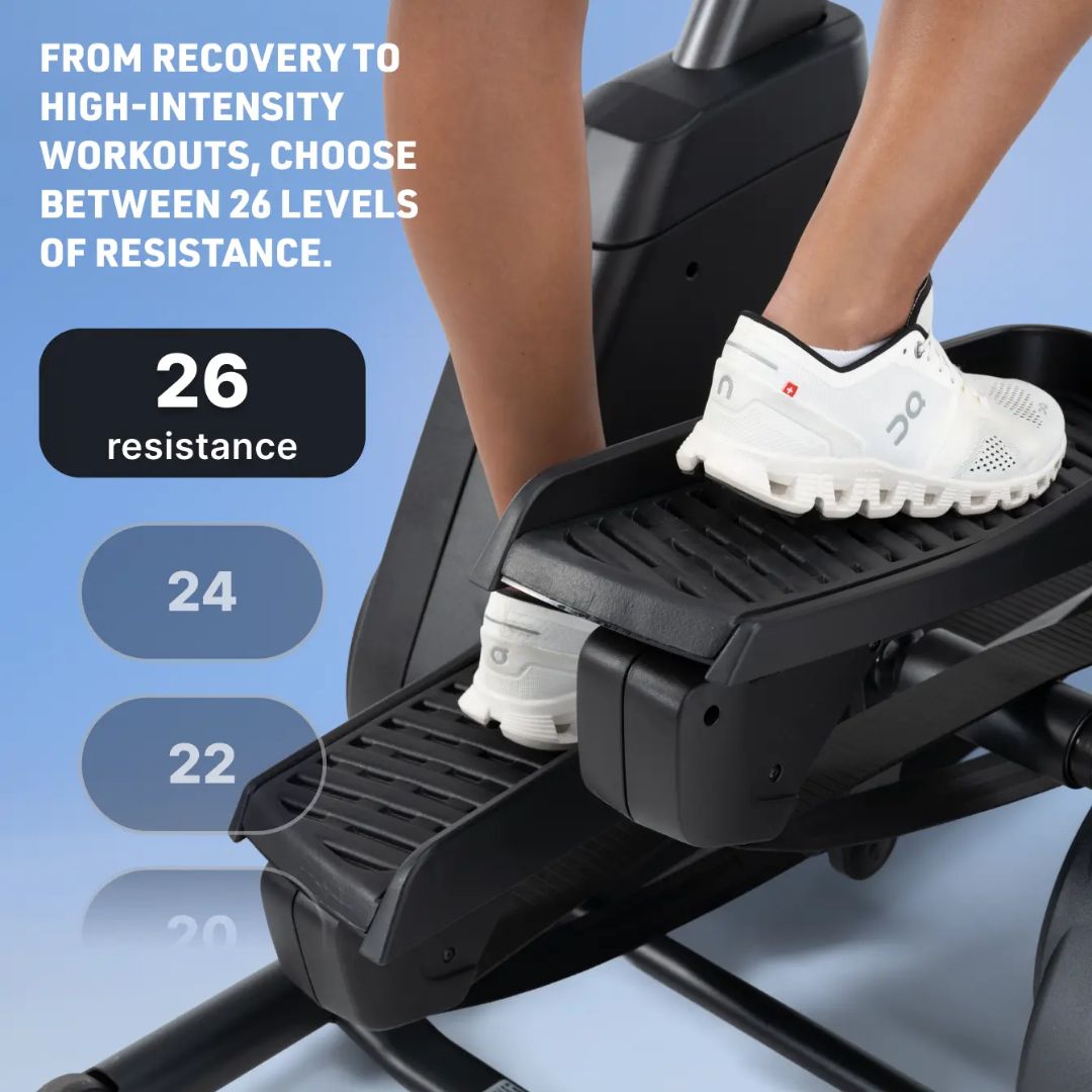 NordicTrack X16 Elliptical – premium 3‑v‑1 eliptik z inteligentnim nadzorom in iFIT zaslonom