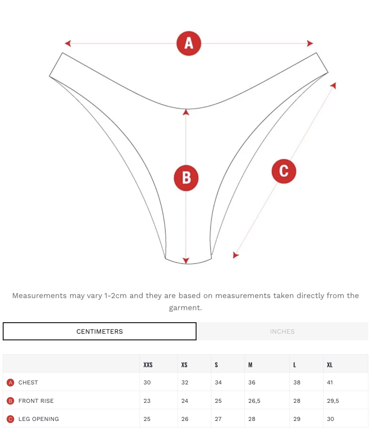 SIROKO IBZ Ona Coral bikini spodnji del | Klasična pokritost v modni frotirasti tkanini! | Po naročilu (dobava 7 do 14 dni)! - slika 6