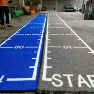 Umetna trava siva 1,0x10,2 m – Sprint Track podloga