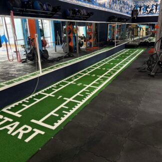 Umetna trava siva 1,0x10,2 m – Sprint Track podloga