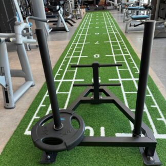 Umetna trava siva 1,0x10,2 m – Sprint Track podloga