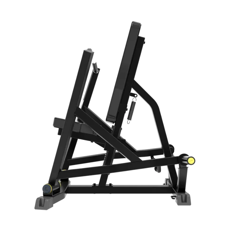 Profesionalna fitnes oprema Impulse IFP1201 Seated Chest Press v polnem pogledu.