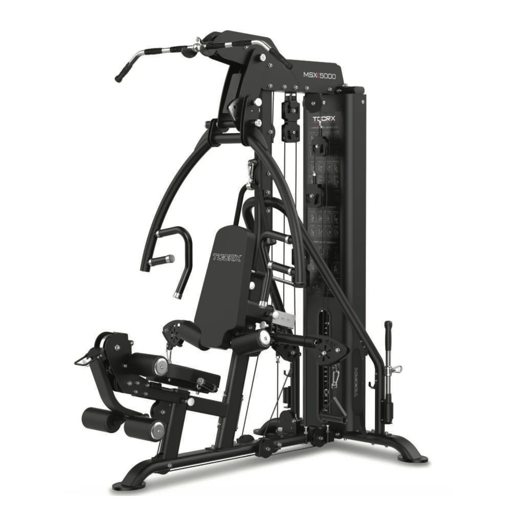 Toorx MSX 5000 večfunkcijska postaja | 105 kg utežni blok za vrhunski trening doma ali v fitnesu | po naročilu (dobava november 2025)